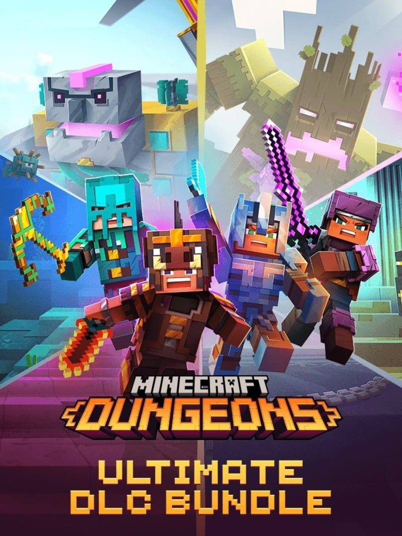 Minecraft Dungeons Ultimate DLC Bundle Cover Image Windows 10