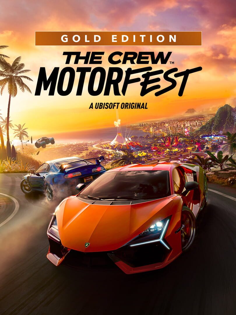 The Crew Motorfest Gold Edition Cover Image Xbox One / Xbox Series X