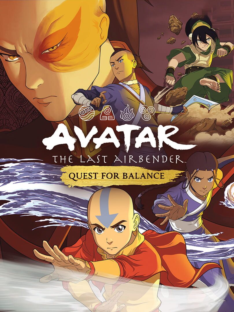 Avatar The Last Airbender Quest for Balance Cover Image Nintendo Switch