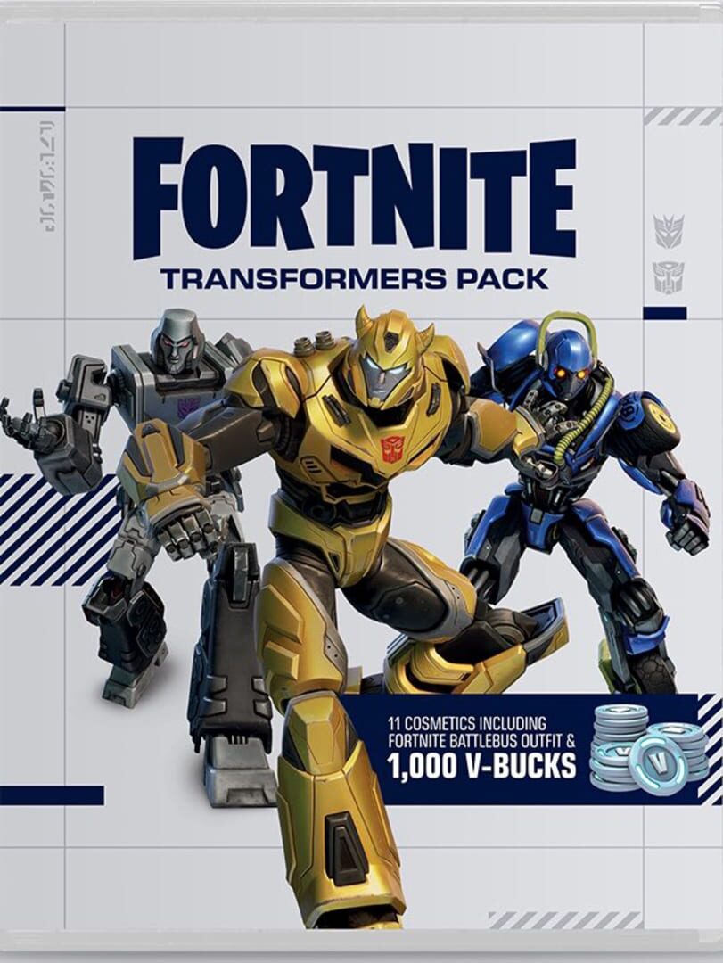 Fortnite Transformers Pack + 1000 VBucks PS5 EU Cover Image PlayStation 5