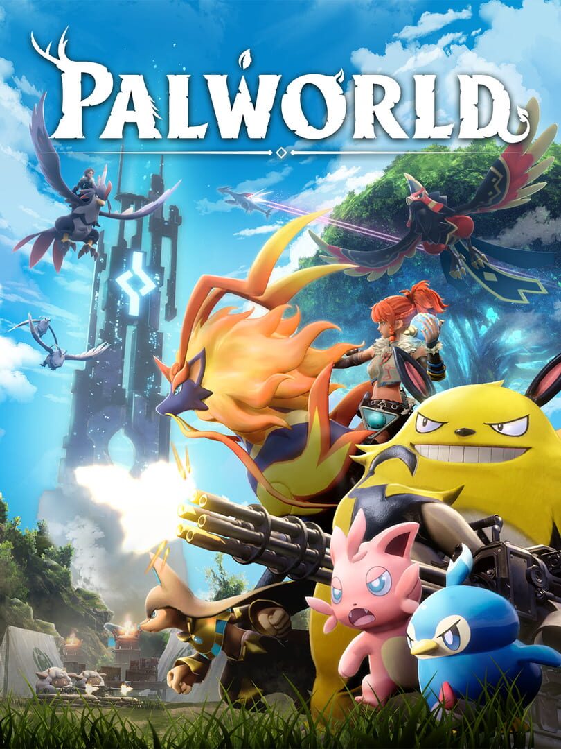 Palworld Base Game Steam Cover Image