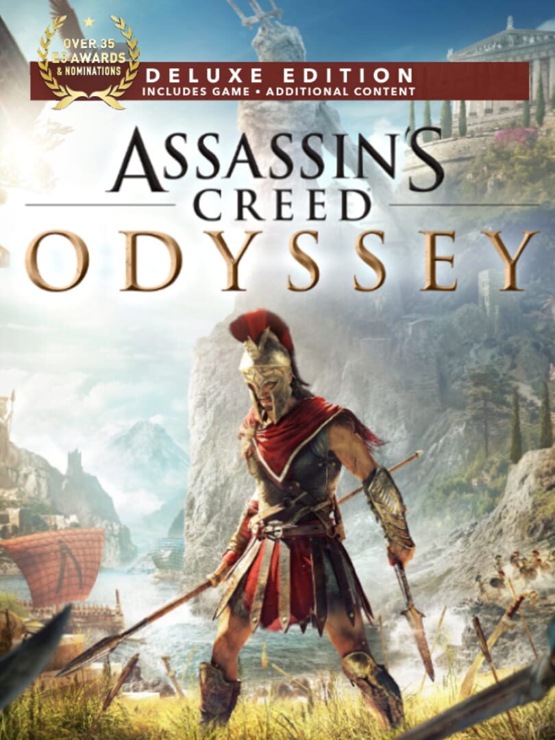 Assassin's Creed Odyssey Deluxe Edition Cover Image Ubisoft Connect