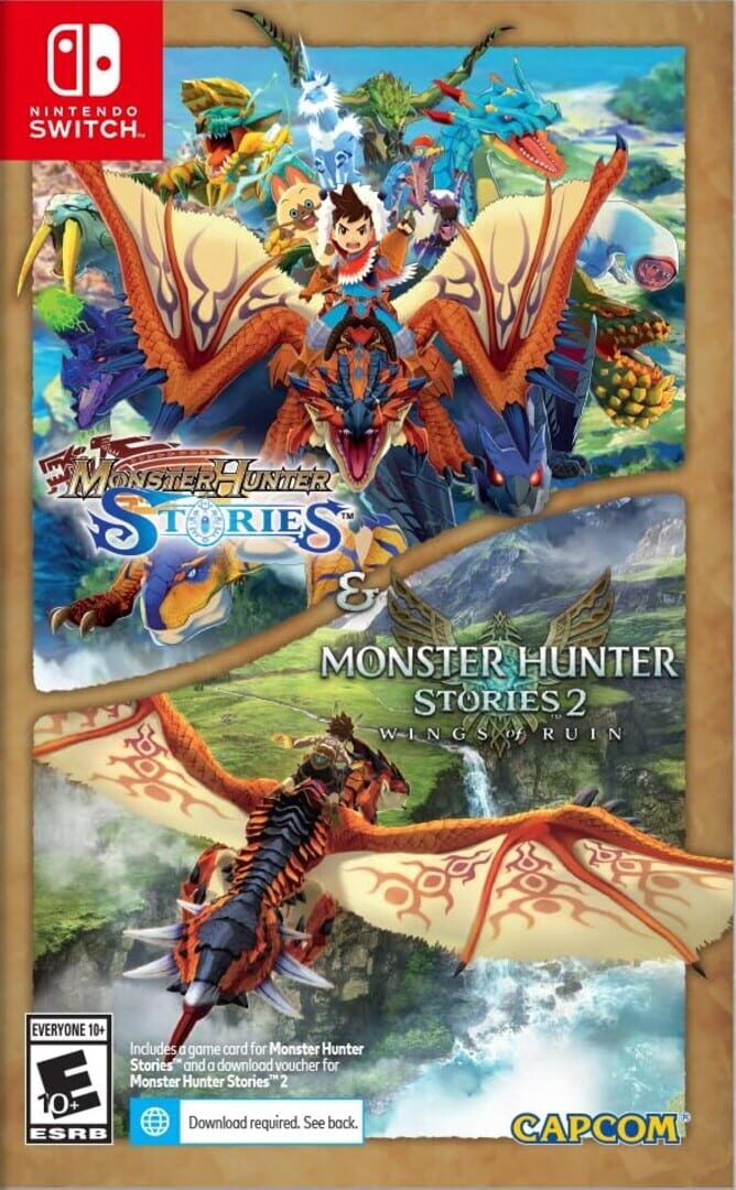Monster Hunter Stories Collection Cover Image Nintendo Switch