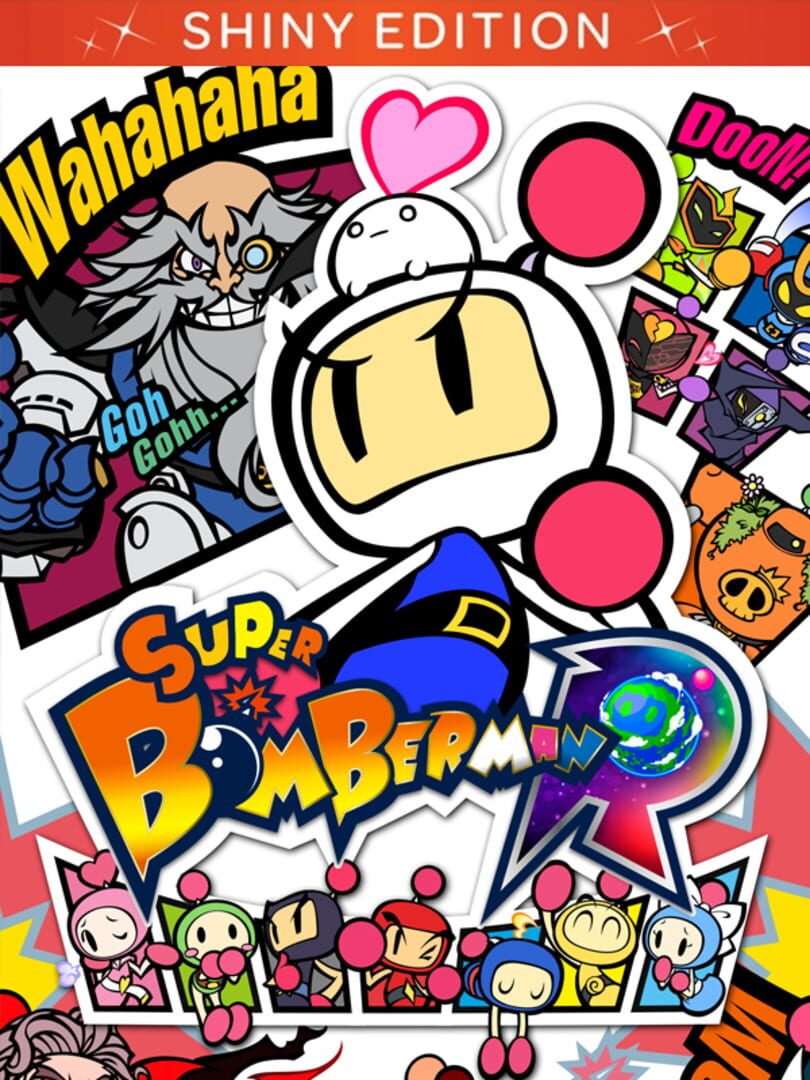 Super Bomberman R Shiny Edition Cover Image Nintendo Switch