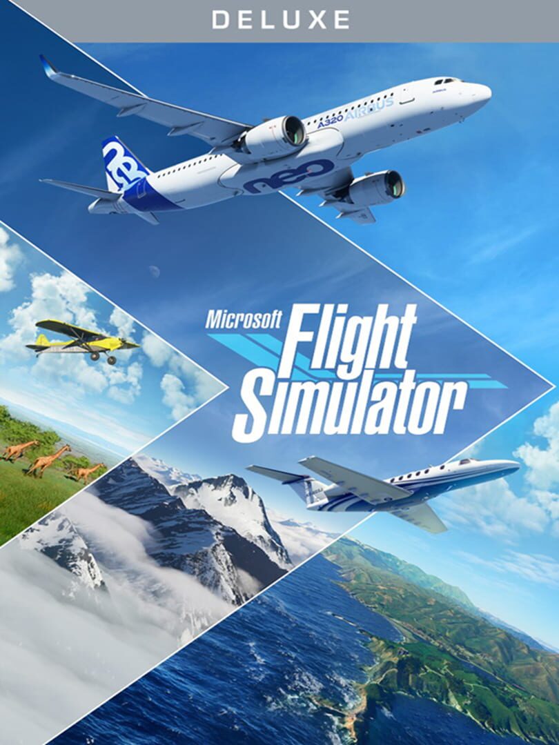 Microsoft Flight Simulator Deluxe Edition Cover Image Windows 10