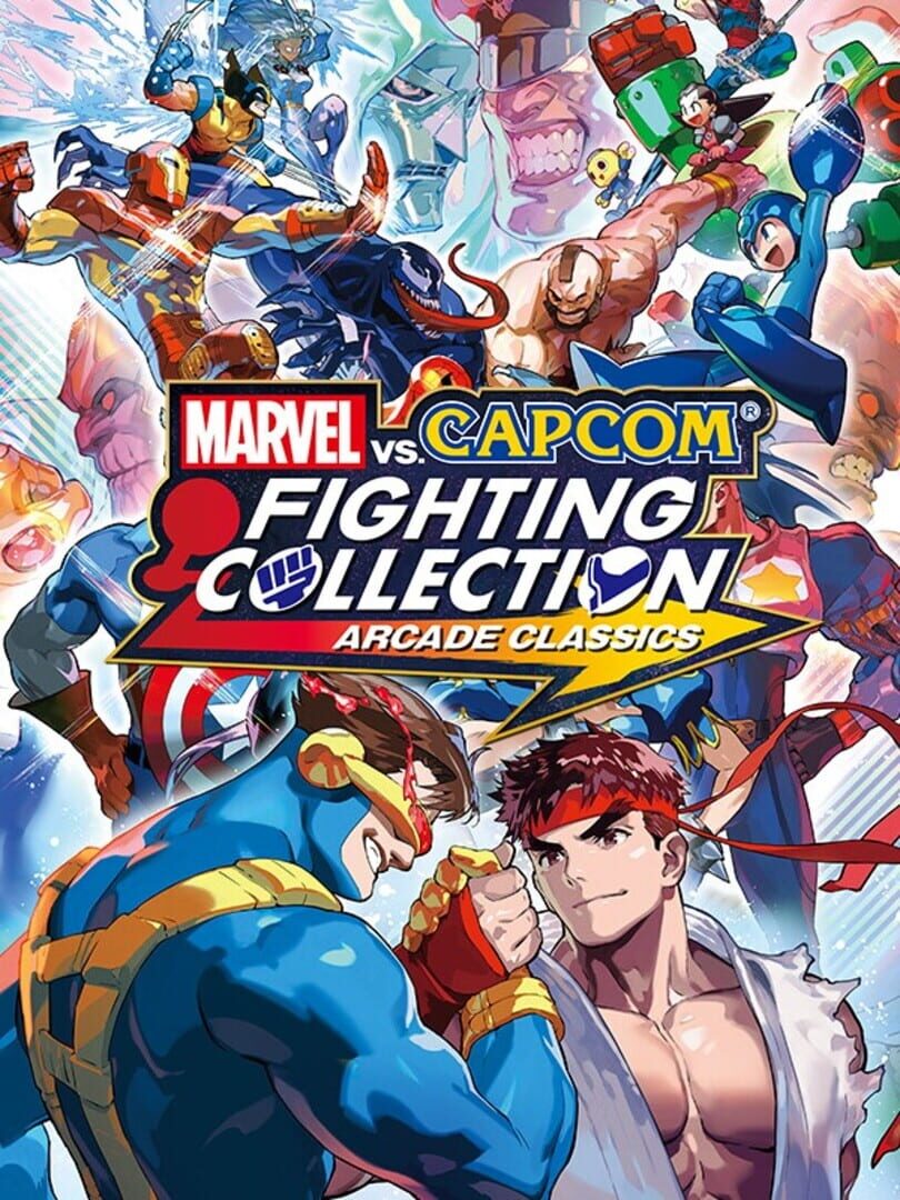 Marvel vs Capcom Fighting Collection Arcade Classics Cover Image Nintendo Switch