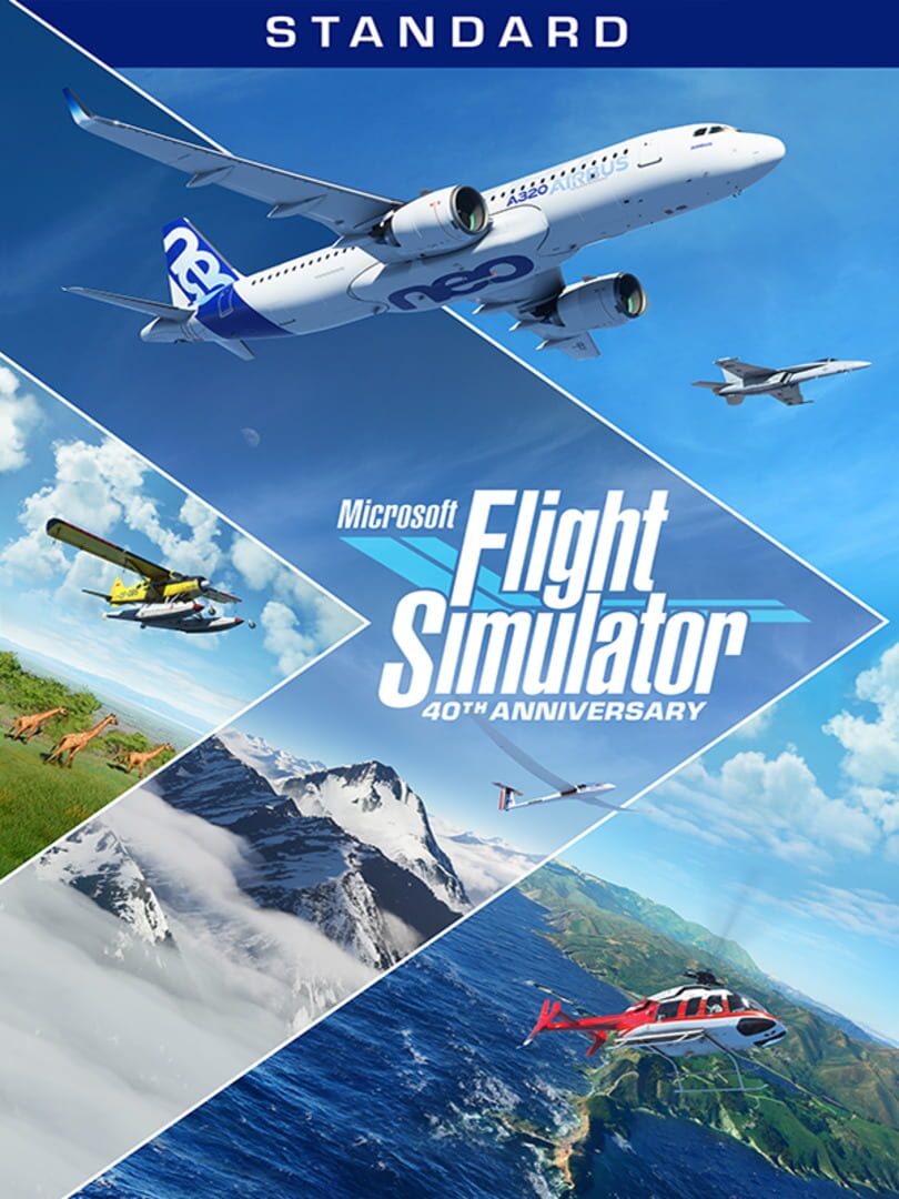 Microsoft Flight Simulator 40th Anniversary Edition Cover Image Xbox One / Xbox Series XS