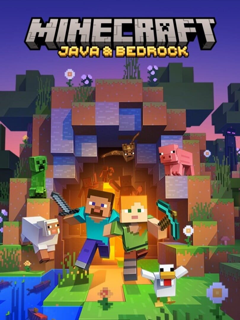 Minecraft Java & Bedrock Edition Cover Image Windows 10