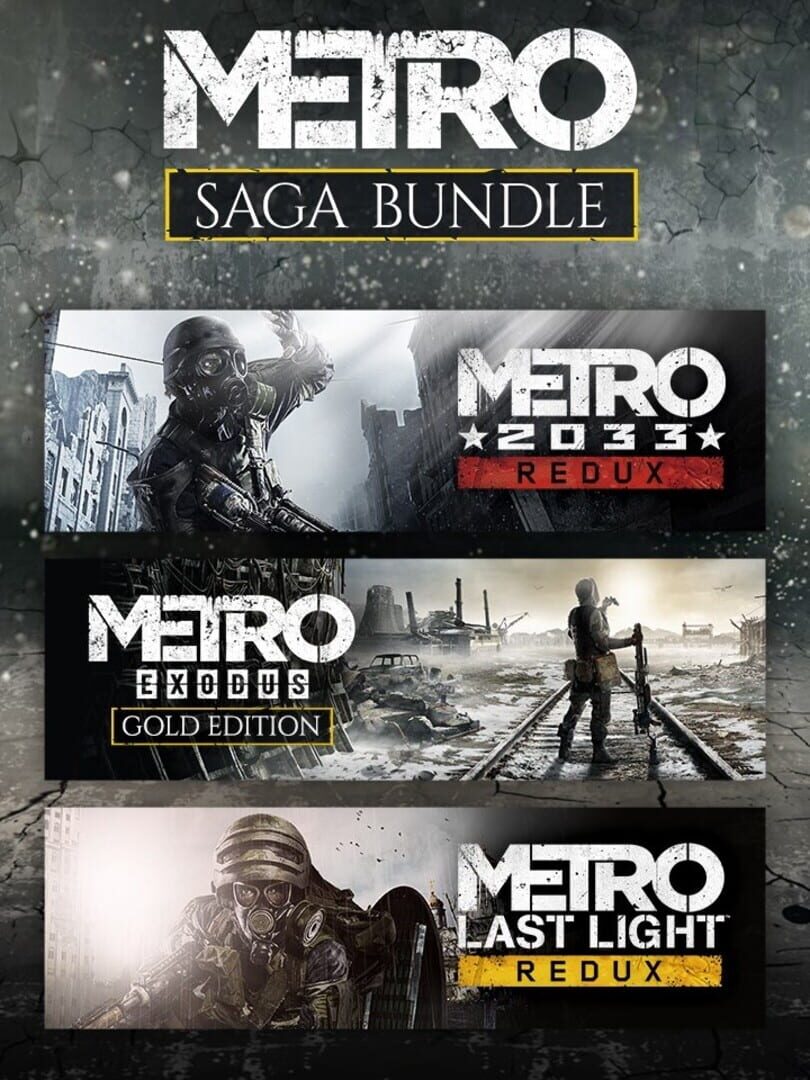 Metro Saga Bundle Cover Image Xbox One / Xbox Series XS