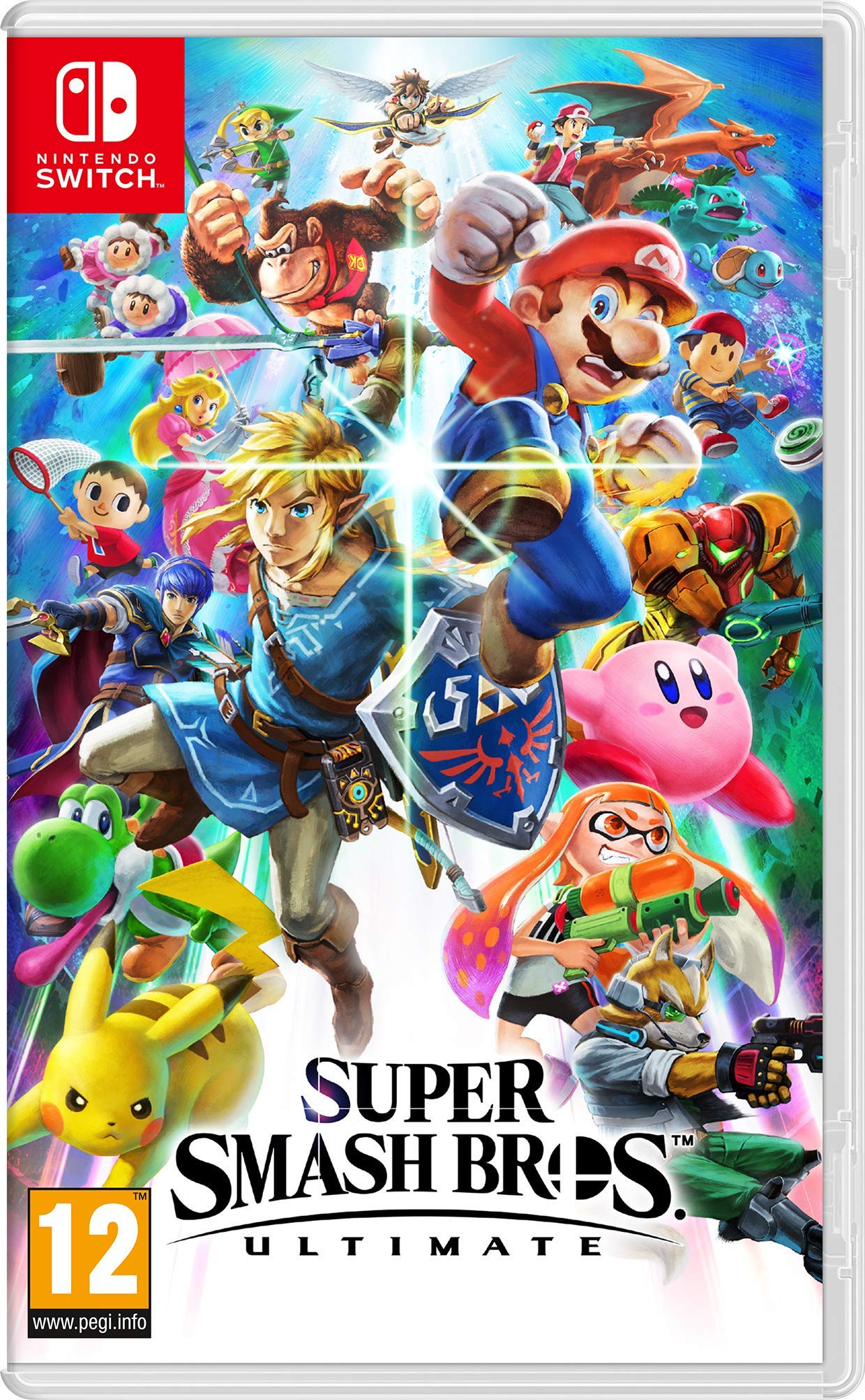 Super Smash Bros. Ultimate EU Nintendo Switch Cover Image