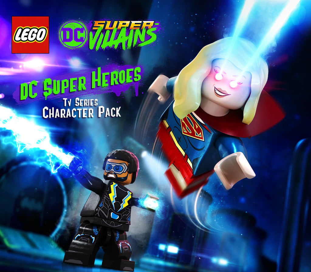 LEGO DC TV Series - Super Heroes Character Pack DLC Cover Image PlayStation 4