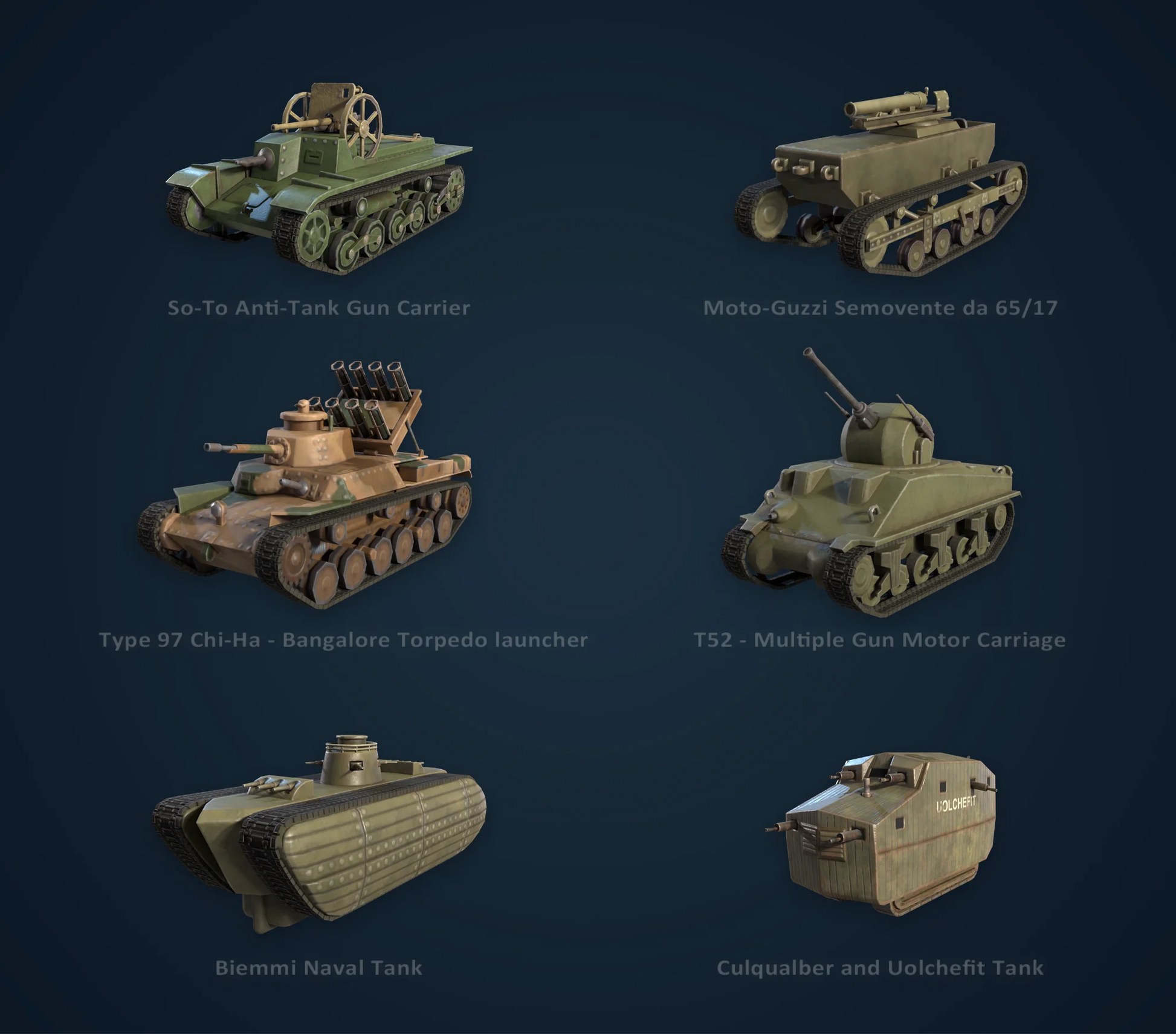 Hearts of Iron IV - Prototype Vehicles DLC