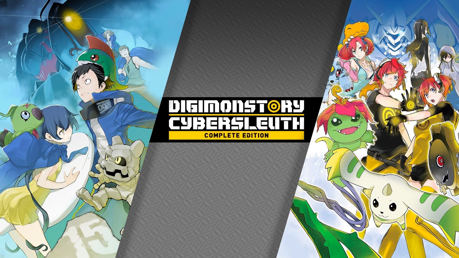 Digimon Story Cyber Sleuth Complete Edition EU Nintendo Switch Cover Image