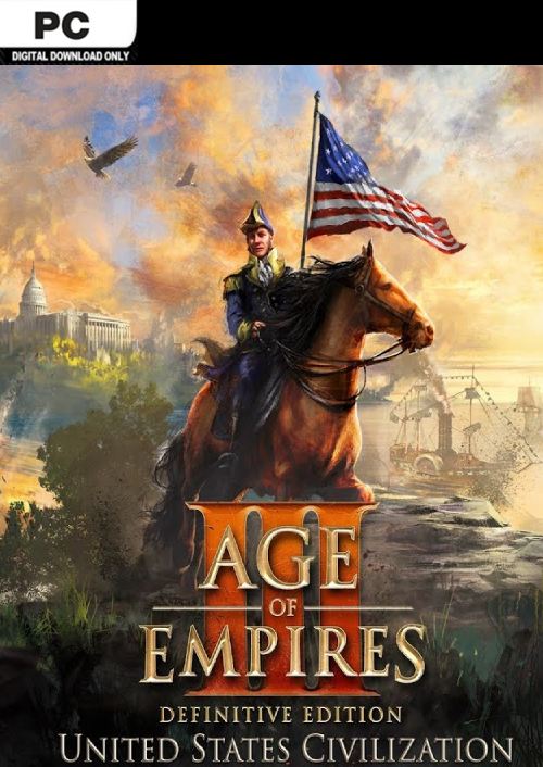 Age of Empires III Definitive Edition - United States Civilization DLC Cover Image Steam