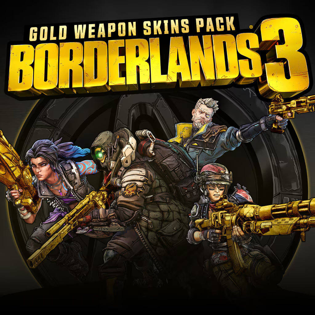 Borderlands 3 - Gold Weapon Skins Pack DLC EU