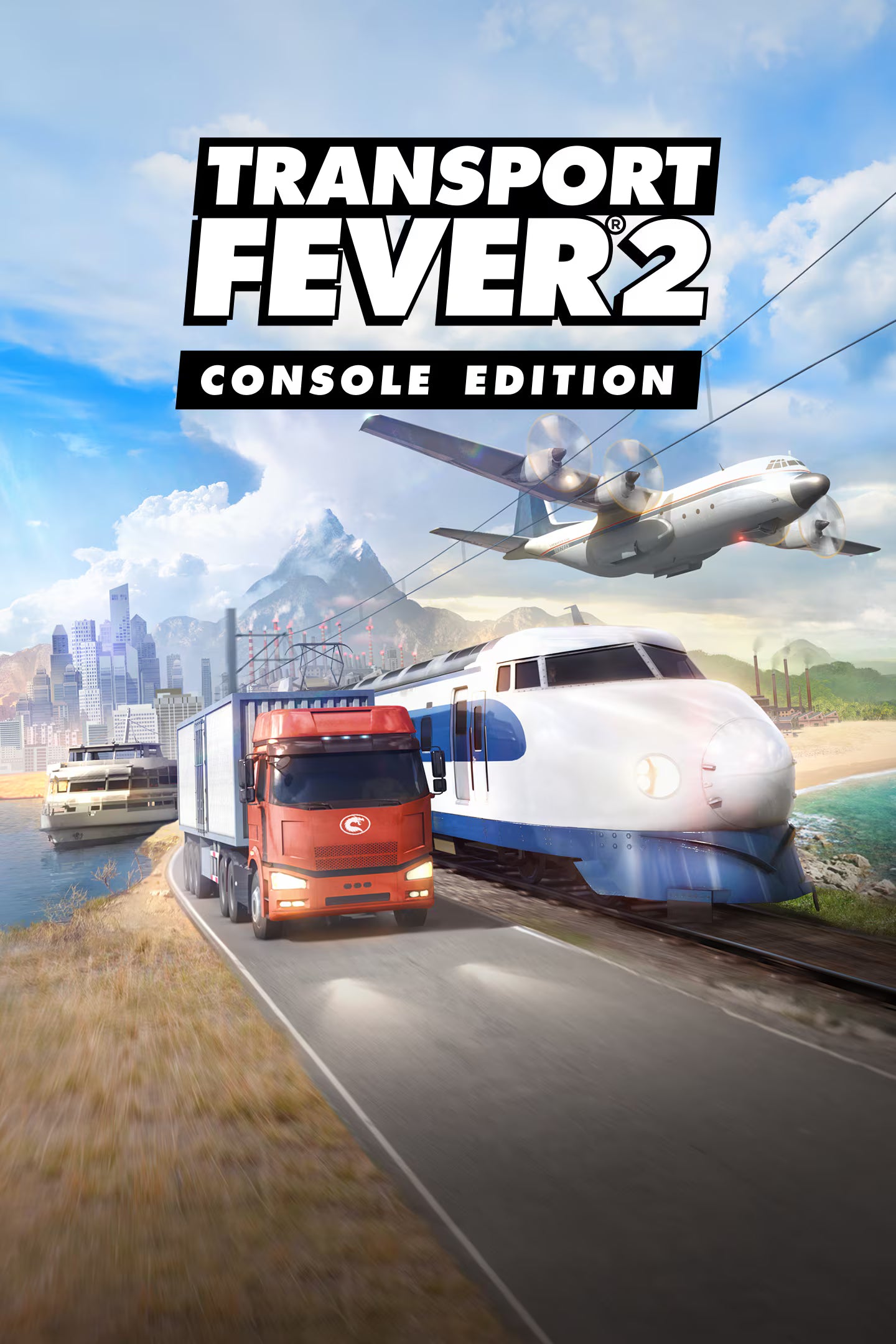 Transport Fever 2 Console Edition EU Xbox One / Xbox Series XS Cover Image