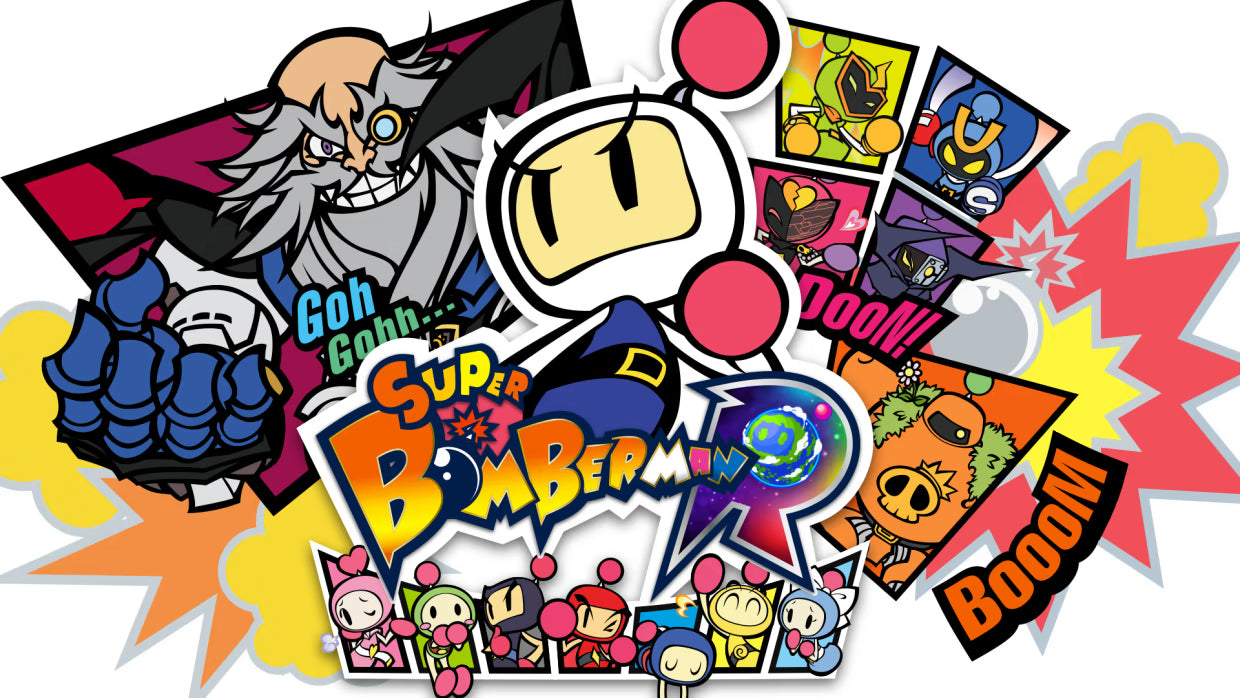Super Bomberman R EU Nintendo Switch Cover Image