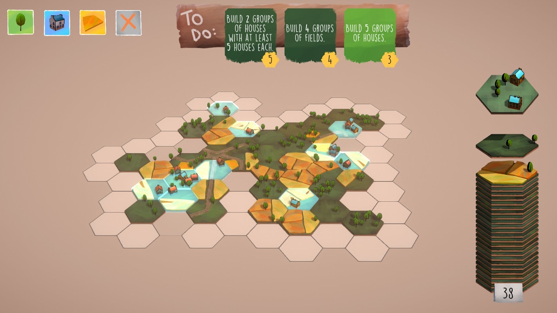 Dorfromantik screenshot