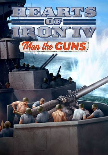 Hearts of Iron IV - Man the Guns DLC Cover Image Steam