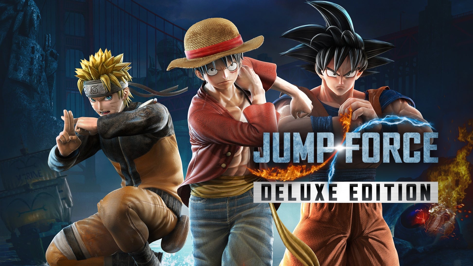 Jump Force Deluxe Edition EU Nintendo Switch Cover Image