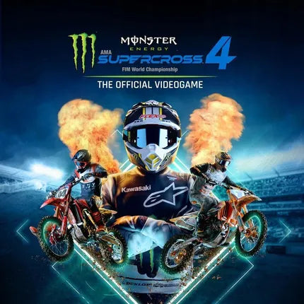 Monster Energy Supercross - The Official Videogame 4 Base Game Steam Cover Image