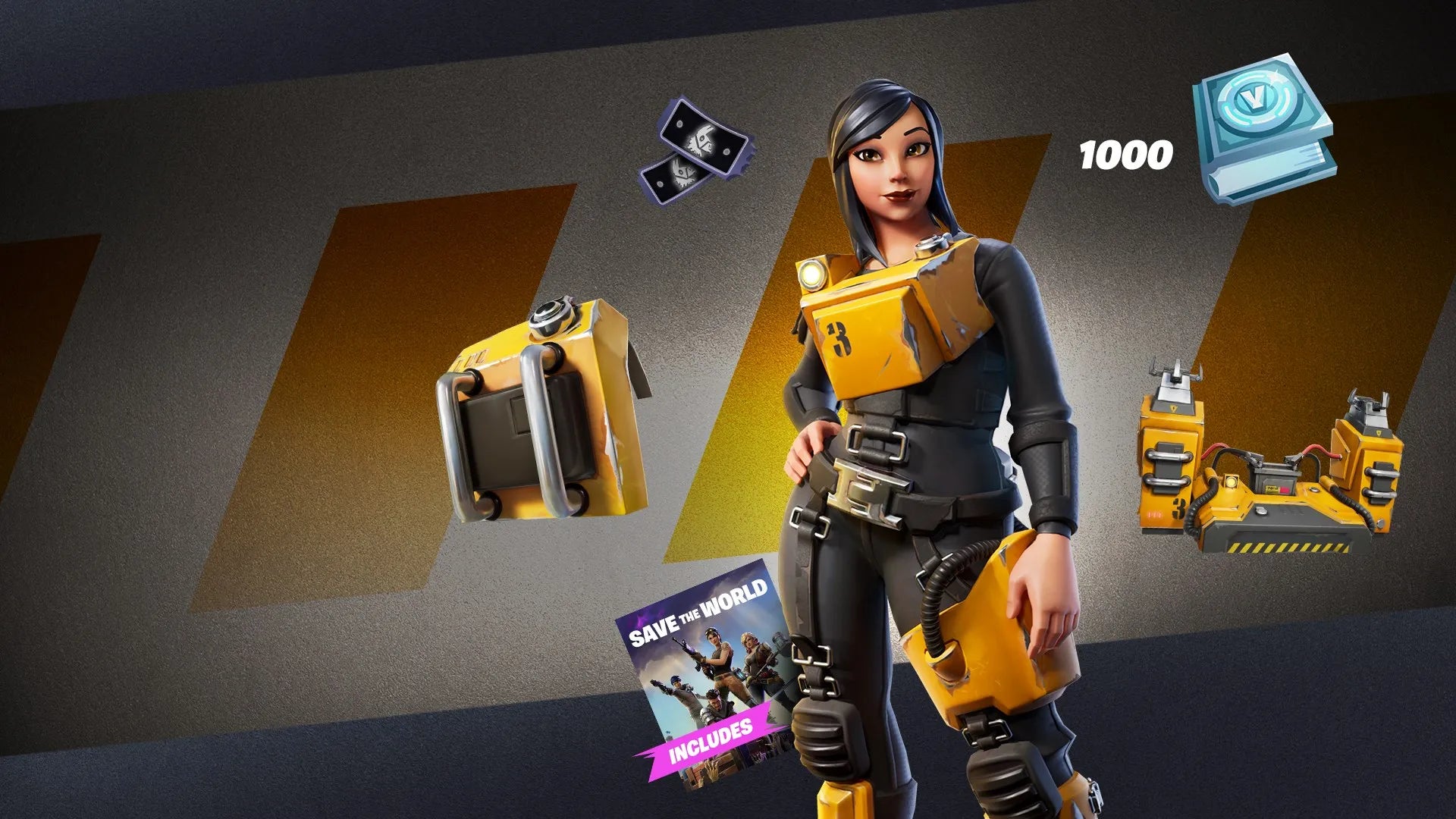 Fortnite - Machinist Mina Pack DLC EU