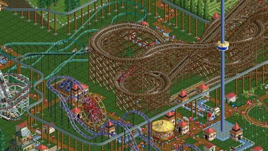 RollerCoaster Tycoon Deluxe Cover Image Steam
