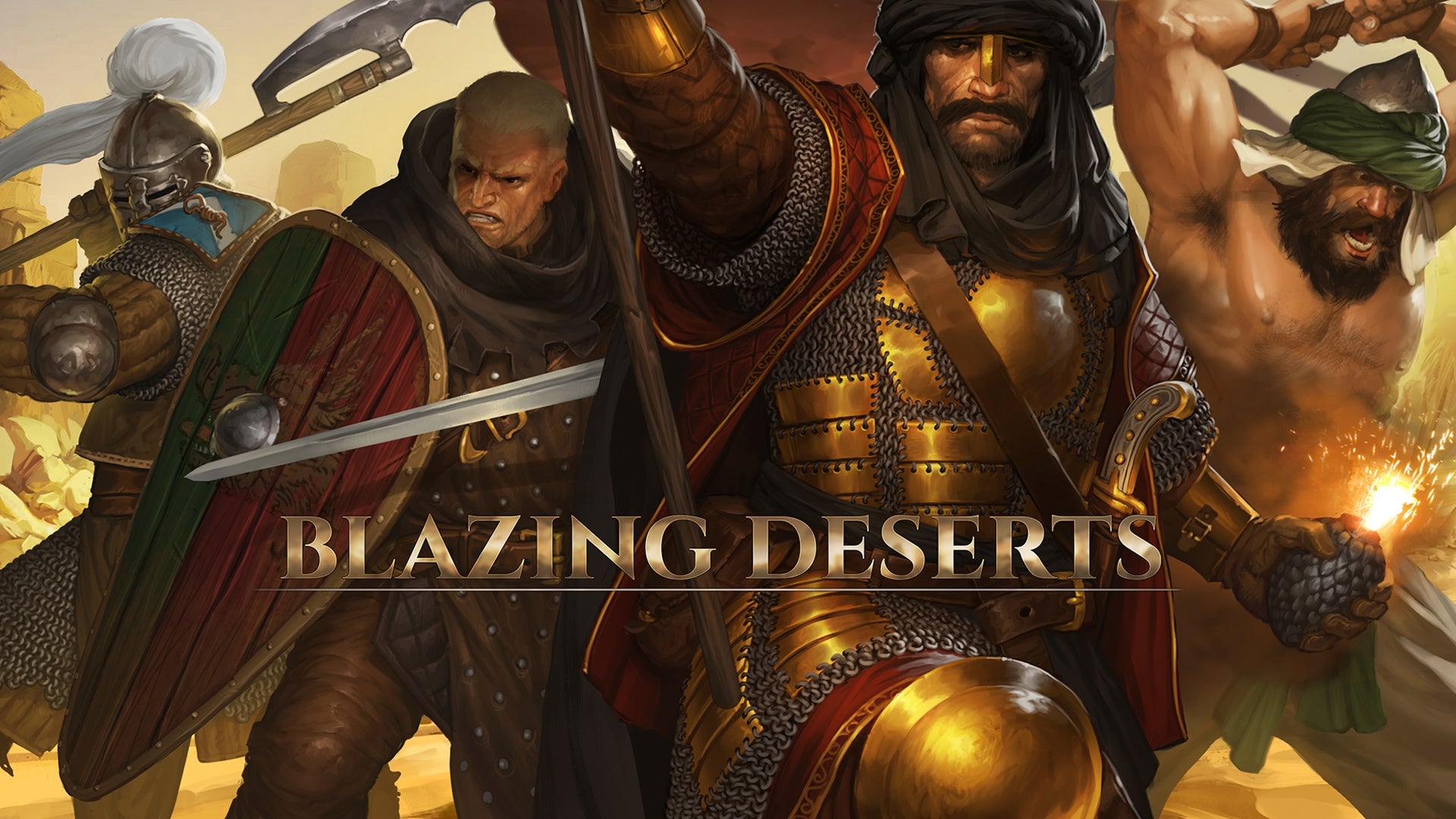 Battle Brothers - Blazing Deserts DLC Steam Cover Image