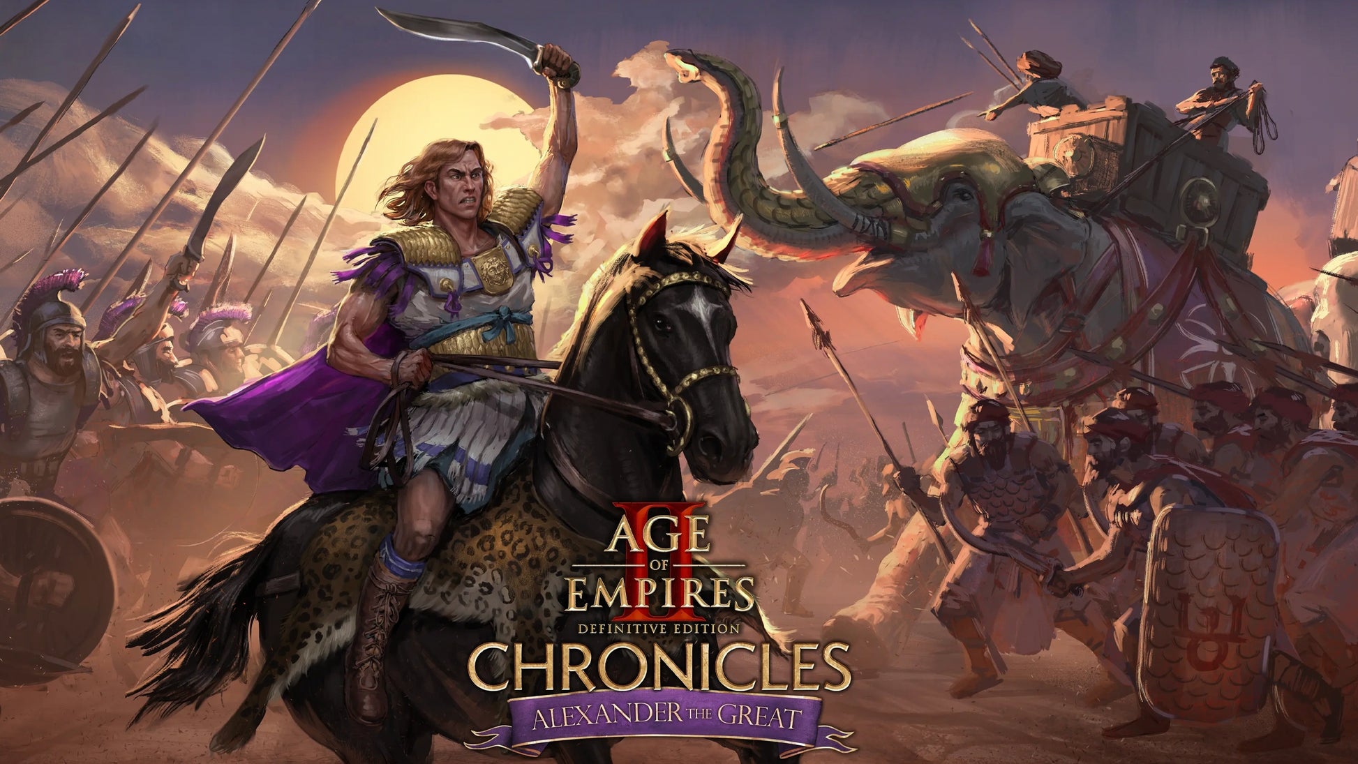 Age of Empires II Definitive Edition - Chronicles of Alexander the Great DLC Steam Cover Image