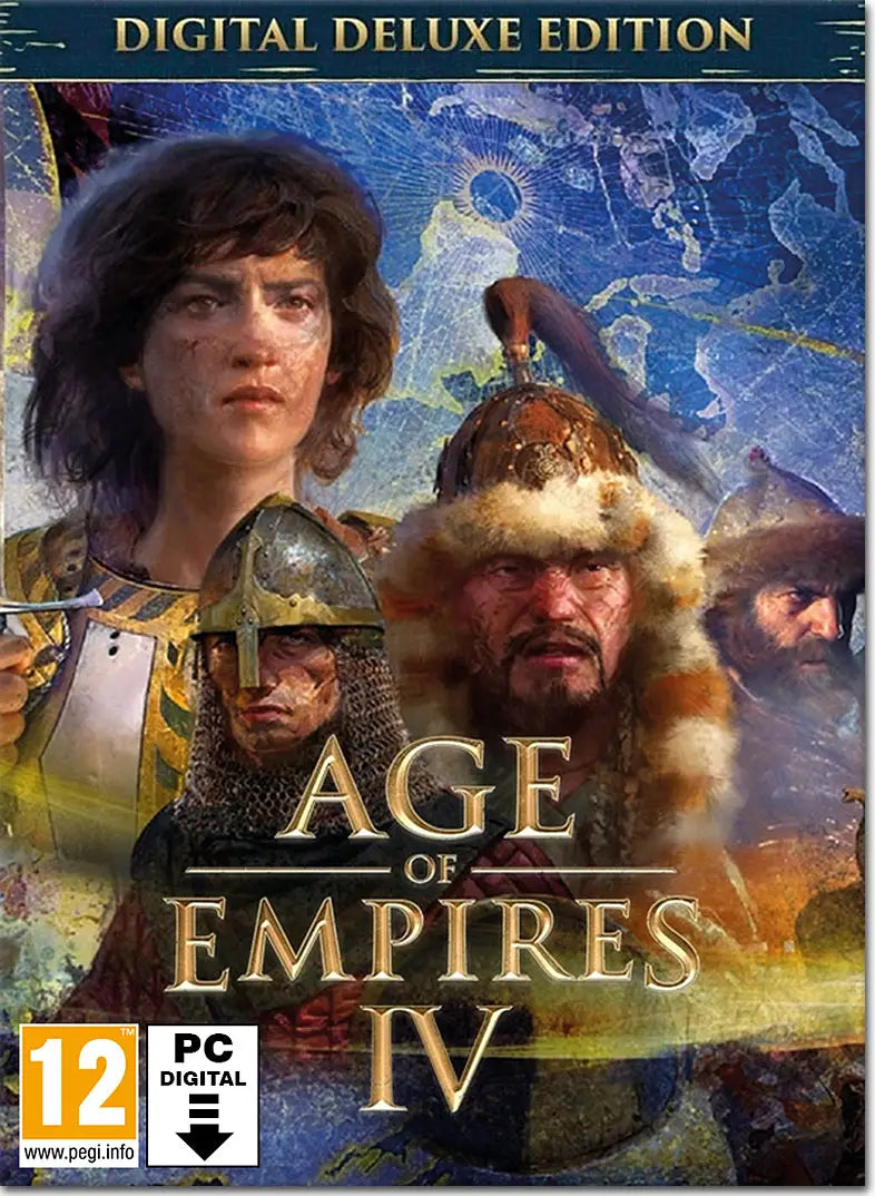Age of Empires IV Digital Deluxe Edition Base Game Steam Cover Image