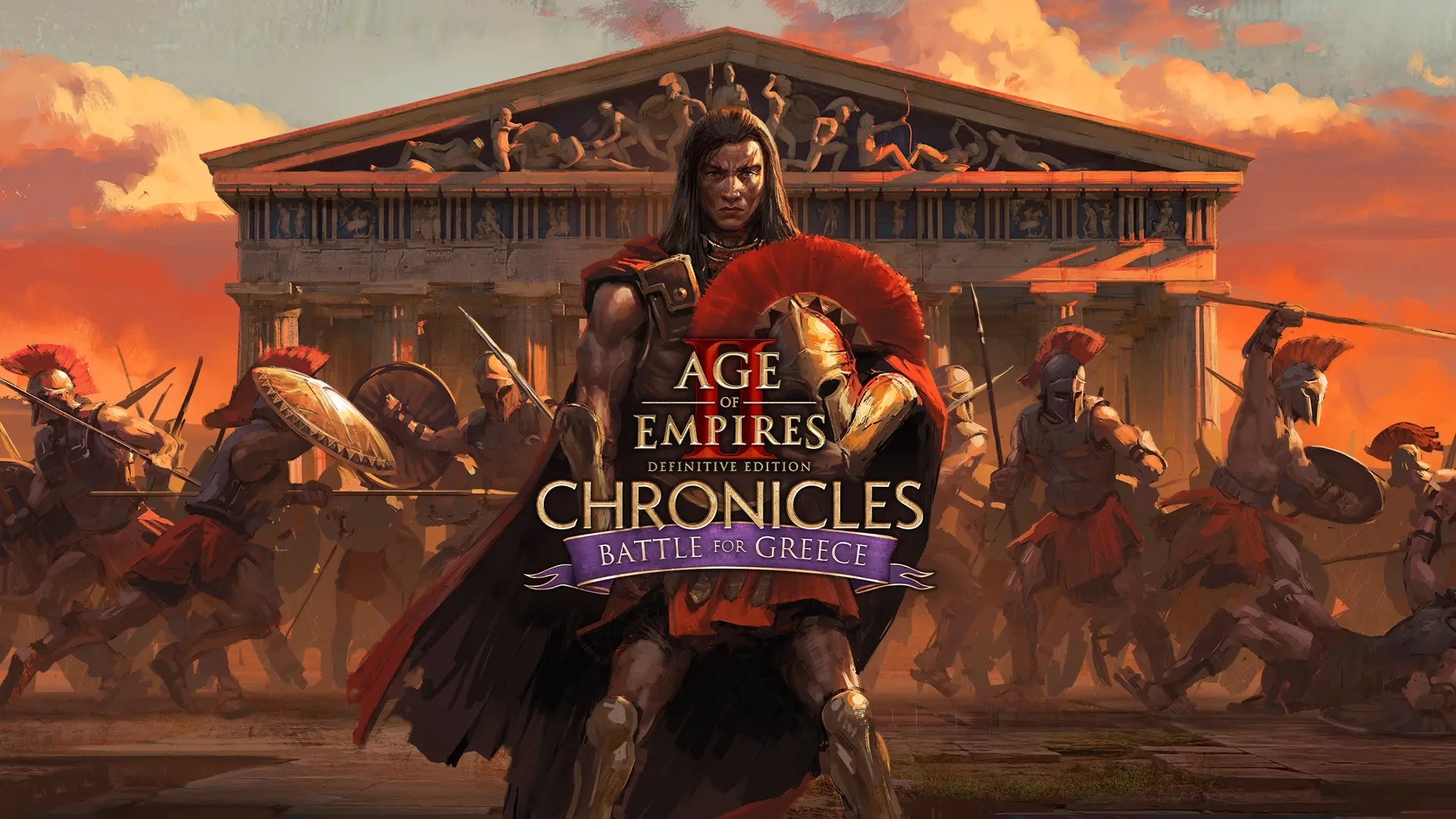 Age of Empires II DE - Chronicles: Battle for Greece ROW DLC Steam Cover Image