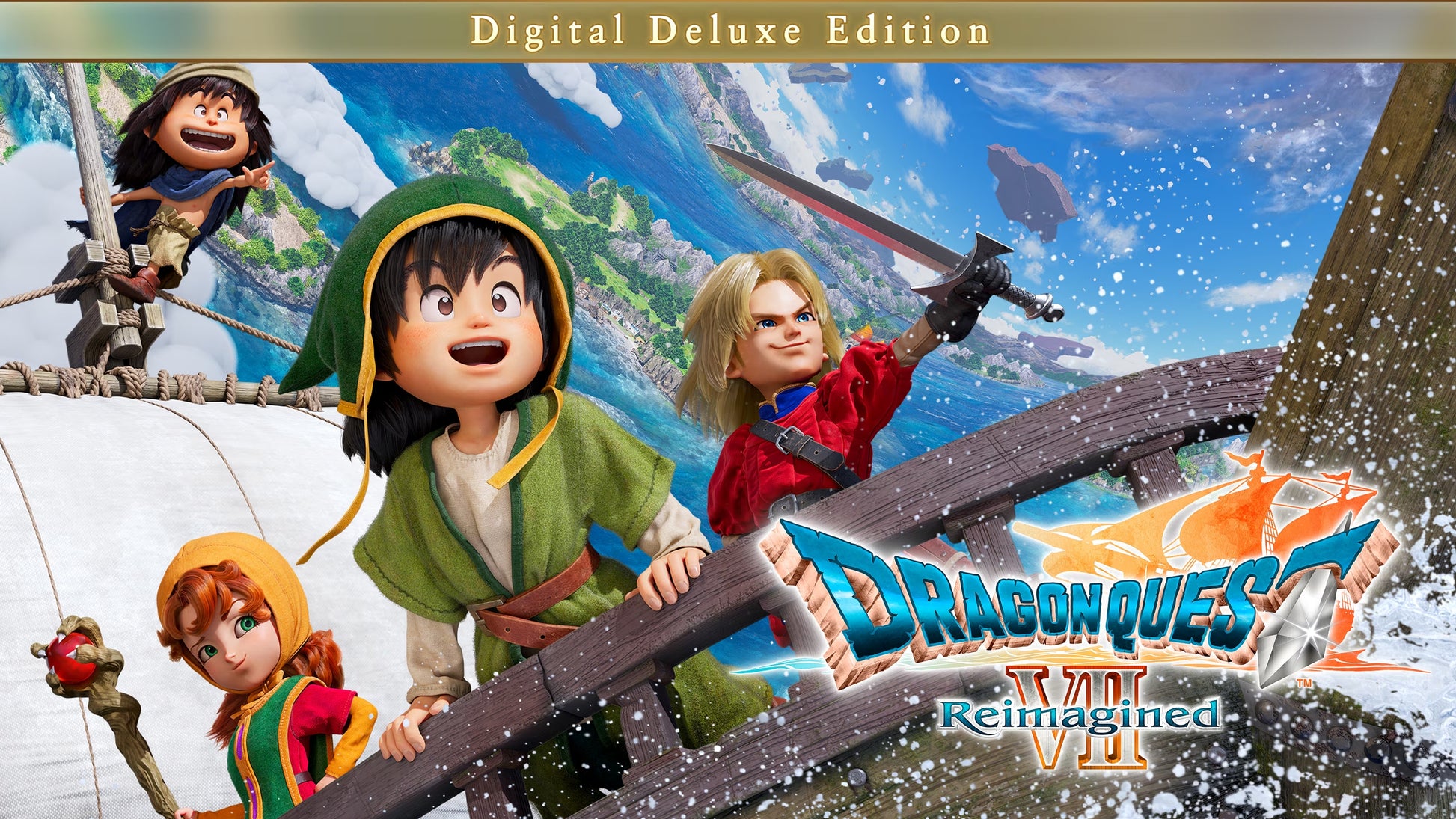 DRAGON QUEST VII Reimagined Digital Deluxe Edition Base Game Steam Cover Image
