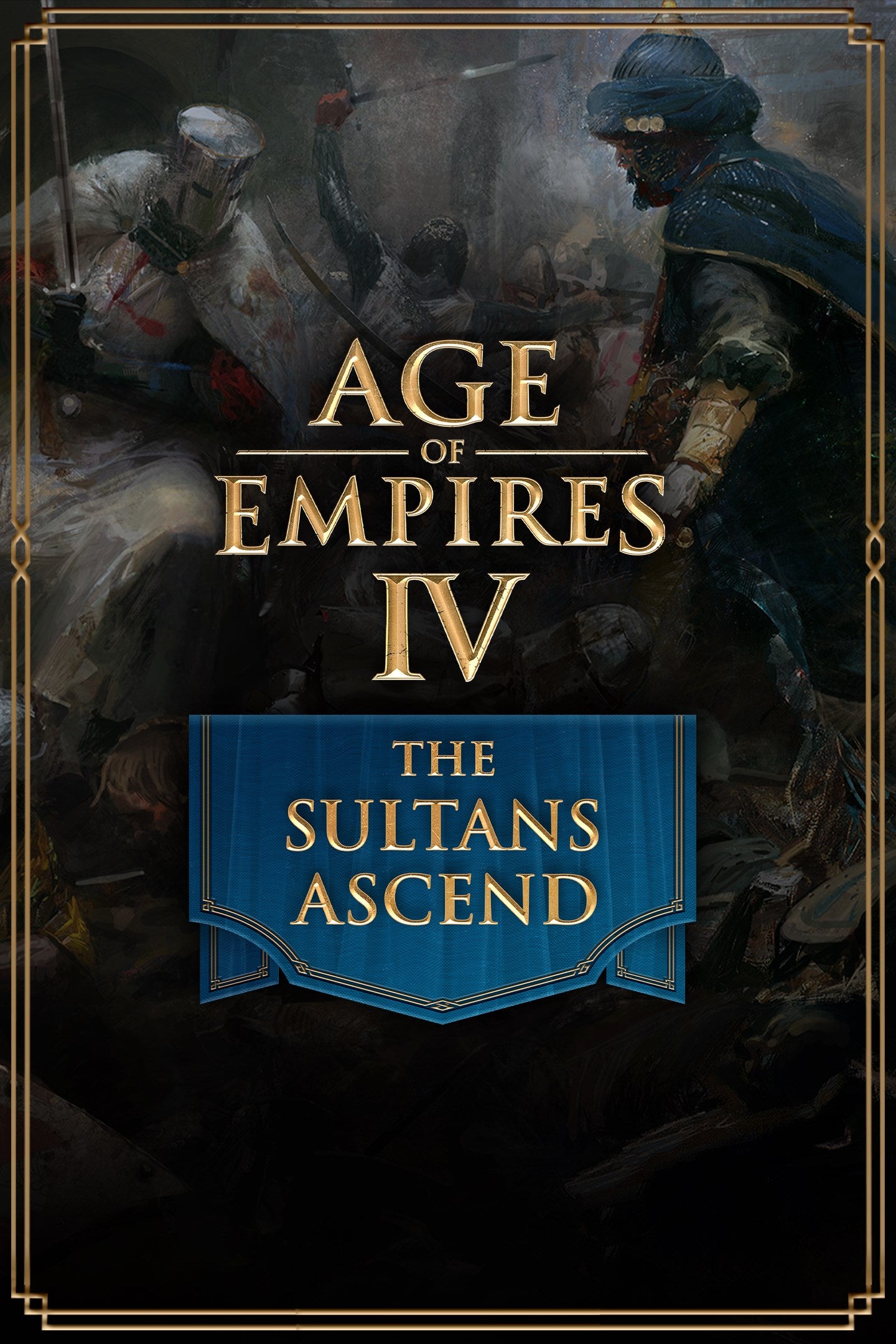 Age of Empires IV: The Sultans Ascend DLC Steam Cover Image