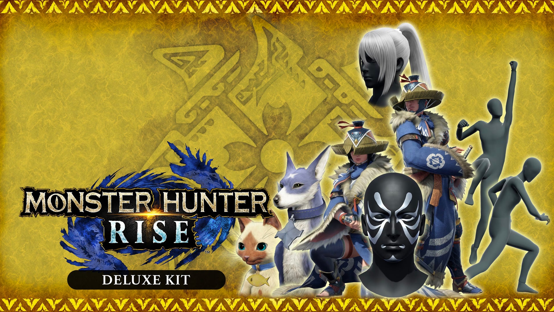 Monster Hunter Rise Deluxe Kit EU Nintendo Switch Cover Image