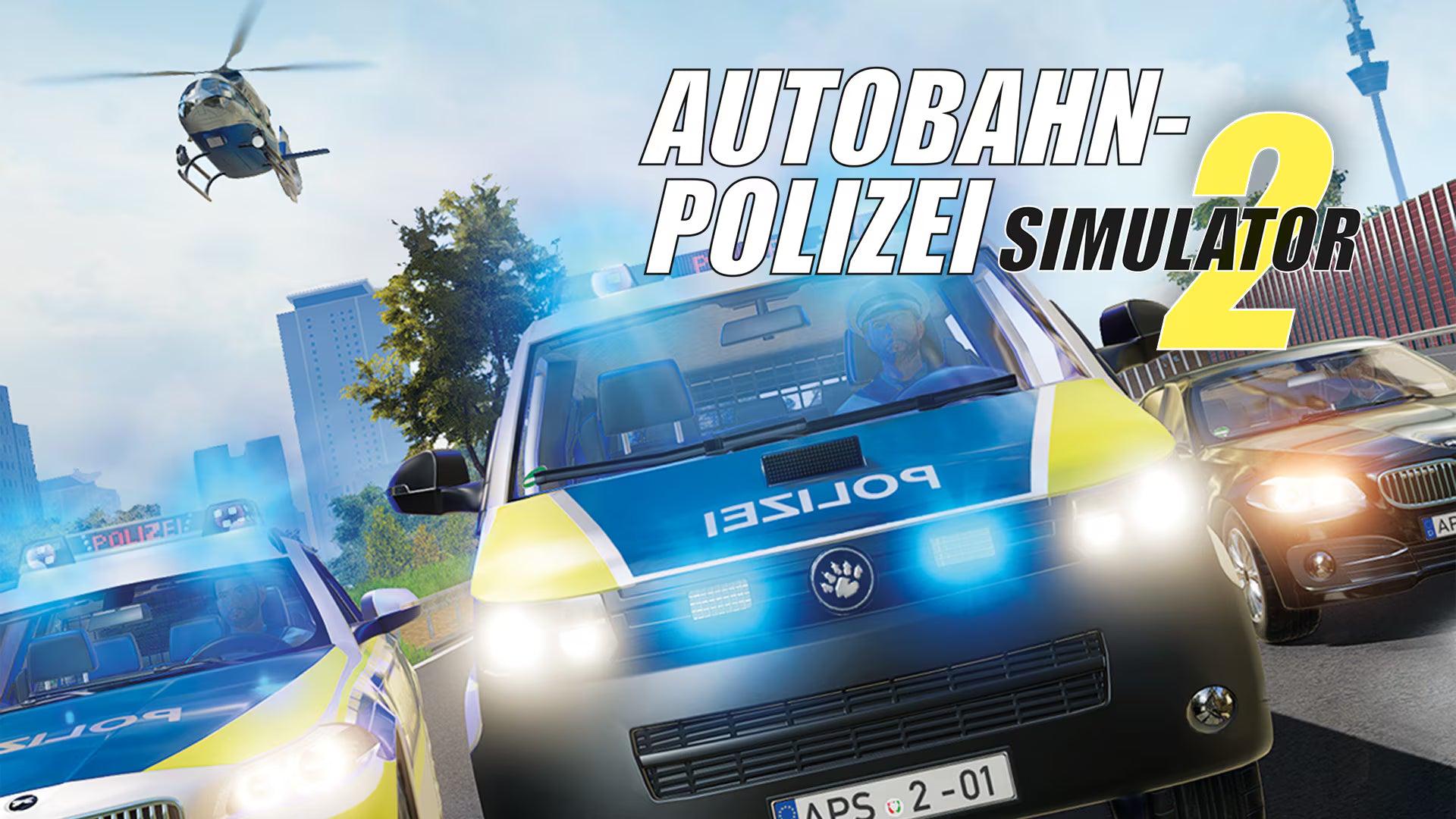 Autobahn Police Simulator 2 Base Game Steam Cover Image