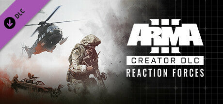 Arma 3 - Creator DLC: Reaction Forces DLC Cover Image Steam