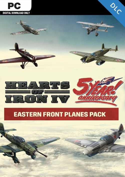 Hearts of Iron IV - Eastern Front Planes Pack Cover Image Steam