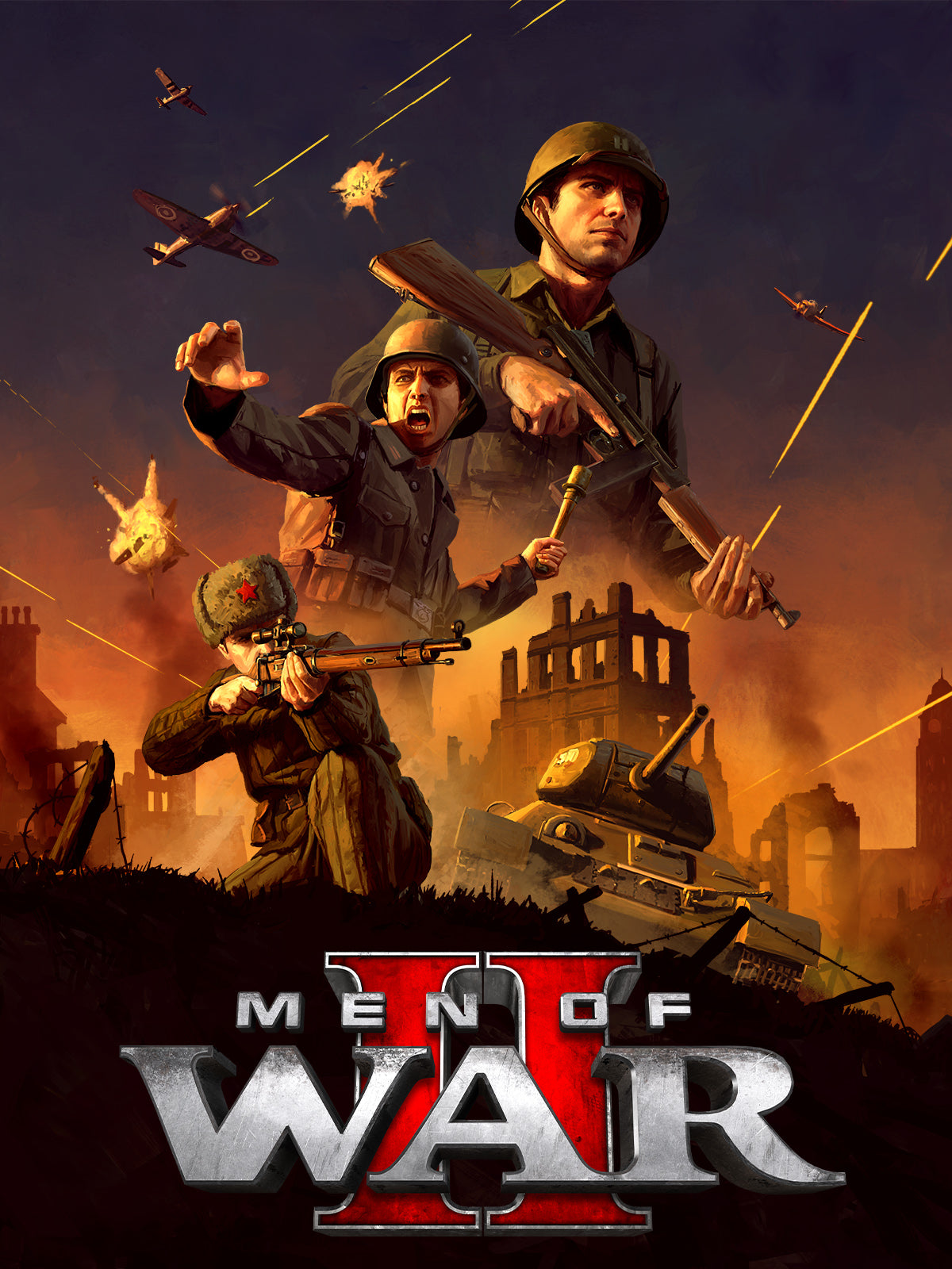 Men of War II ROW Base Game Steam Cover Image