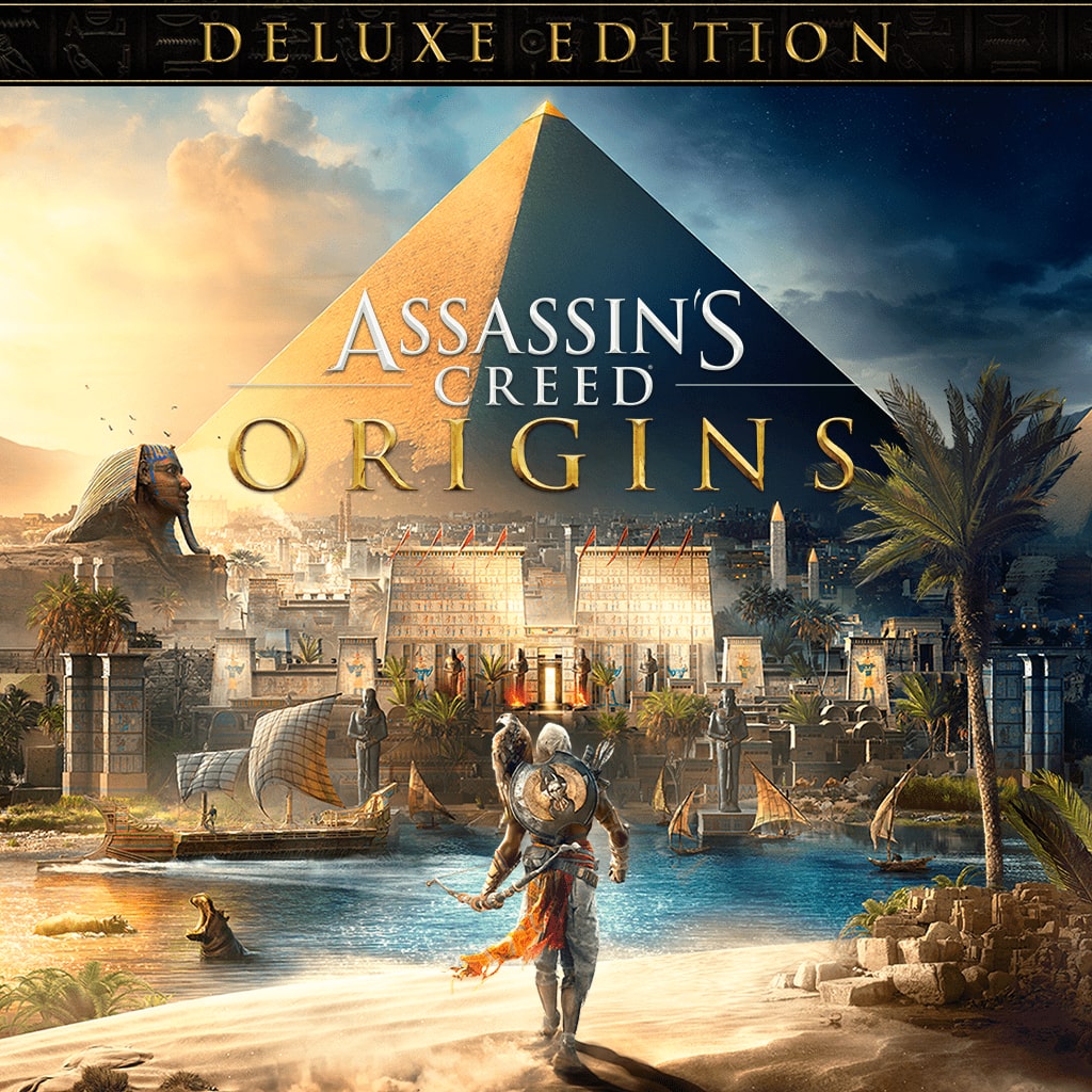 Assassin's Creed Origins Deluxe Edition Cover Image Xbox One / Xbox Series XS