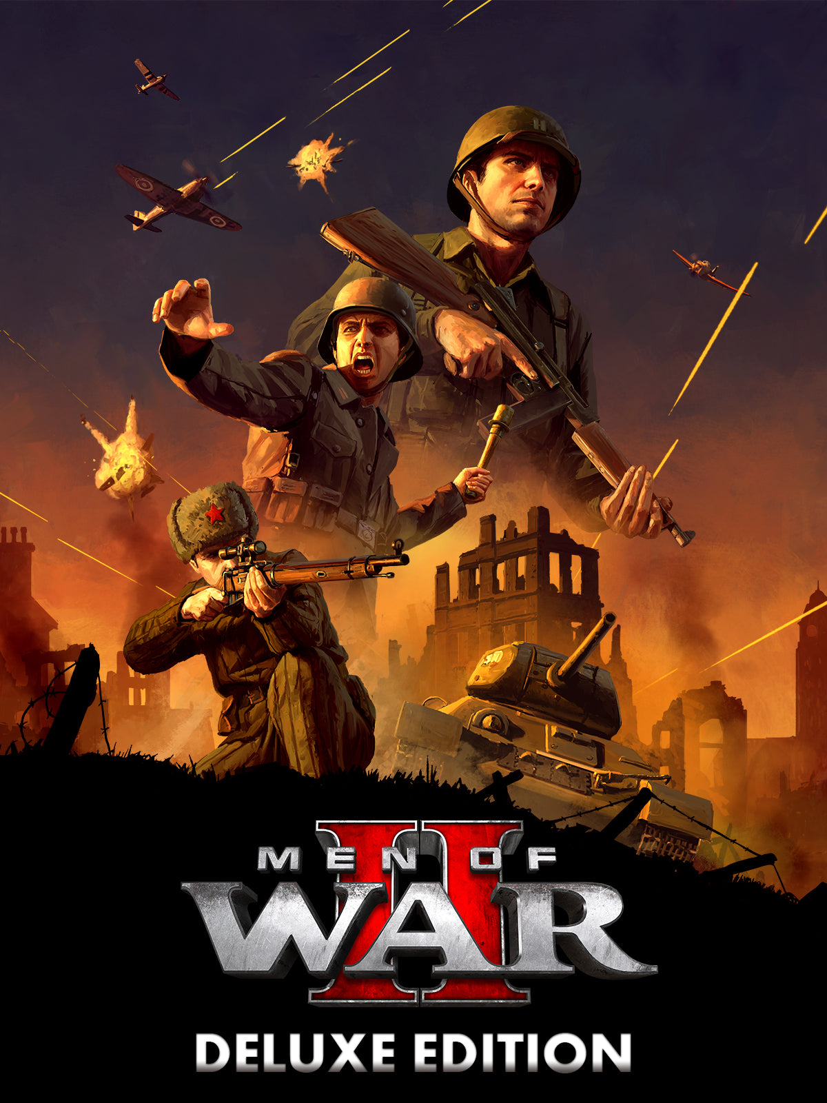 Men of War II - Deluxe Edition ROW Steam Cover Image