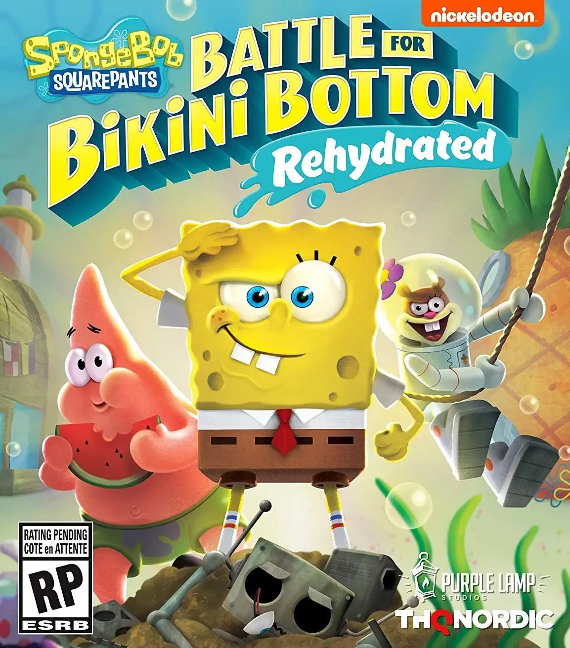 SpongeBob SquarePants: Battle for Bikini Bottom Rehydrated D1 Edition (with soundtrack) Steam Cover Image