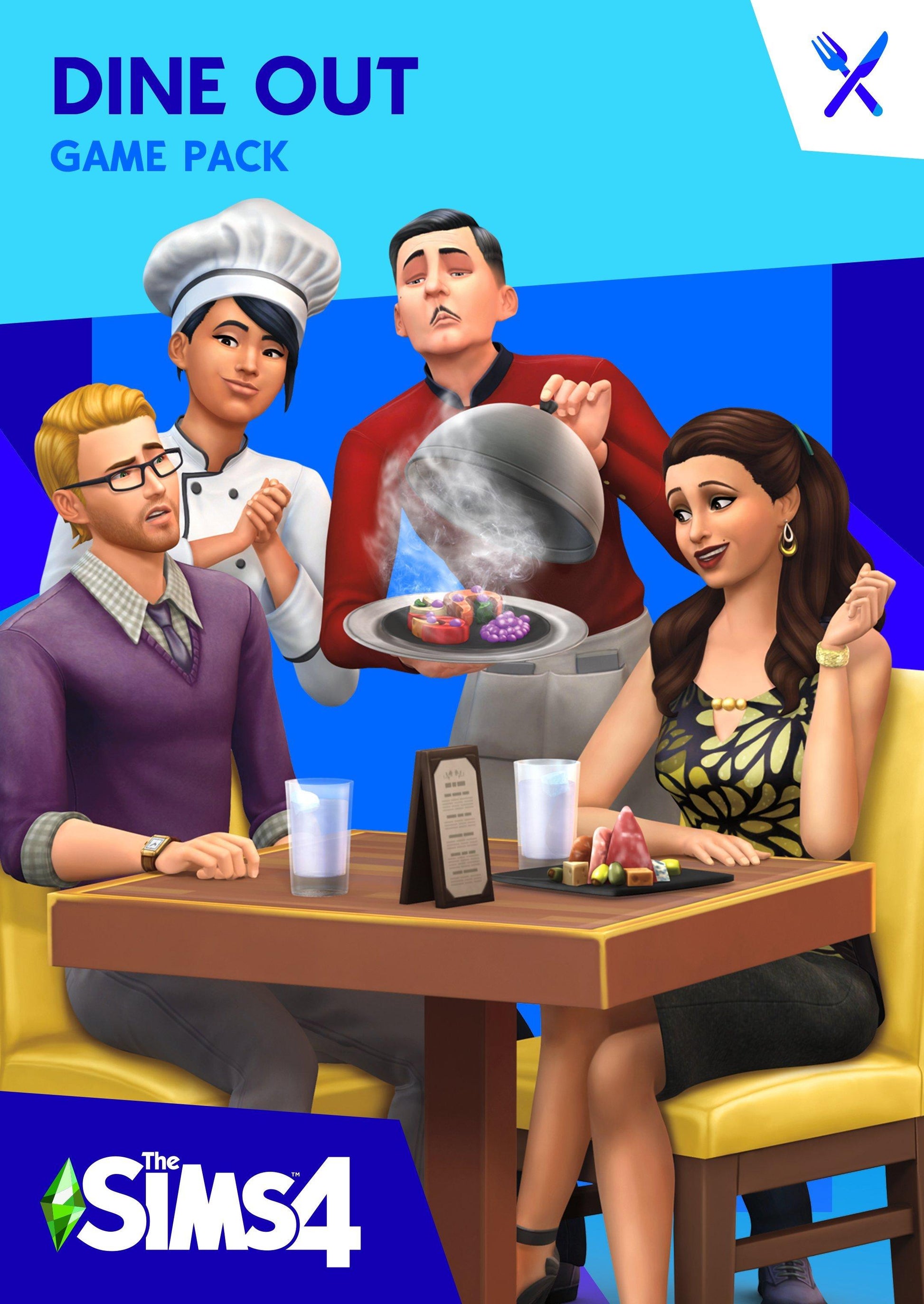 The Sims 4 - Dine Out DLC EA App Cover Image