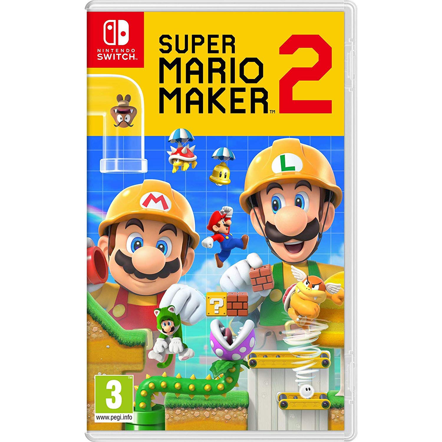 Super Mario Maker 2 EU Nintendo Switch Cover Image