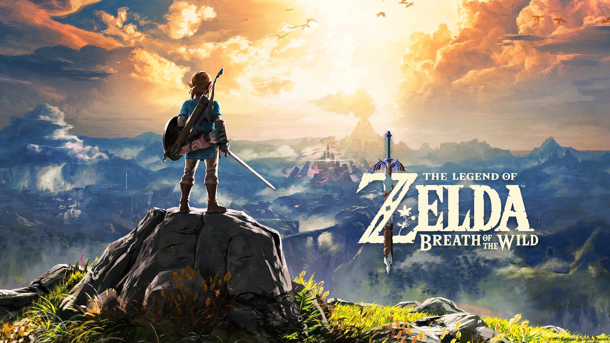 The Legend of Zelda Breath of the Wild EU Nintendo Switch Cover Image