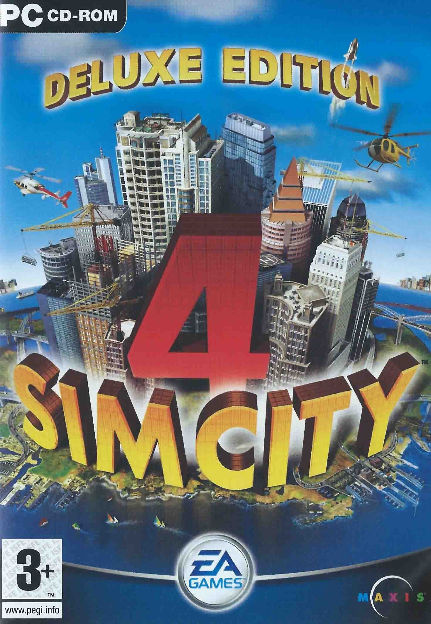 SimCity 4 Deluxe Base Game Steam Cover Image