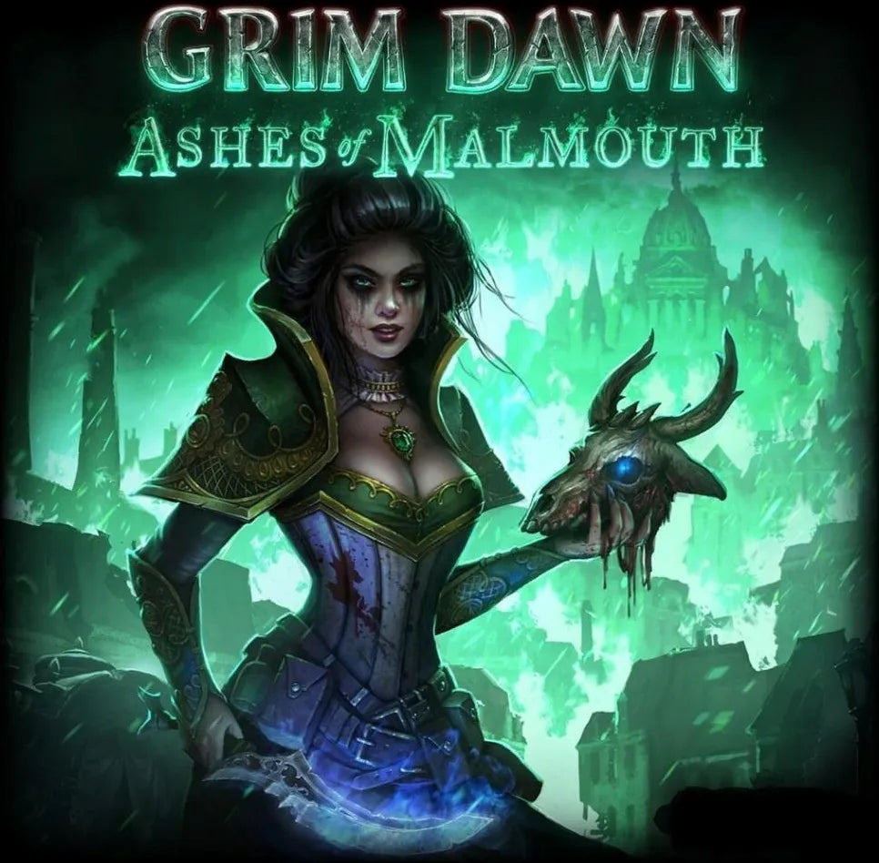 Grim Dawn - Ashes of Malmouth DLC Steam Cover Image