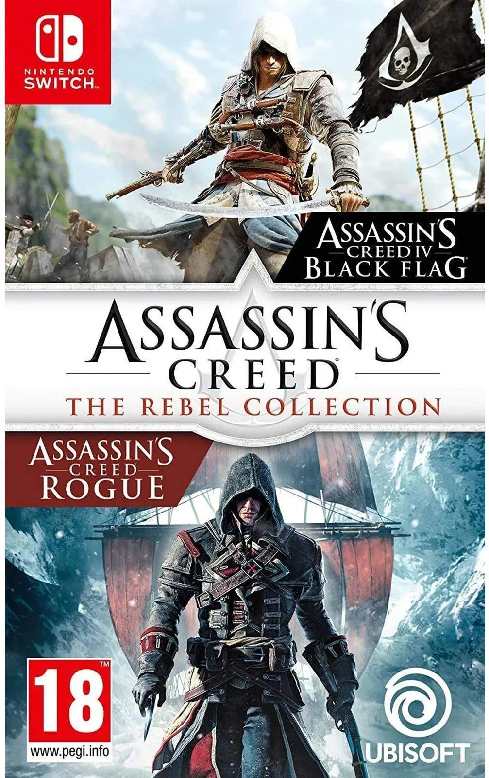 Assassins Creed Rebel Collection Cover Image Nintendo Switch