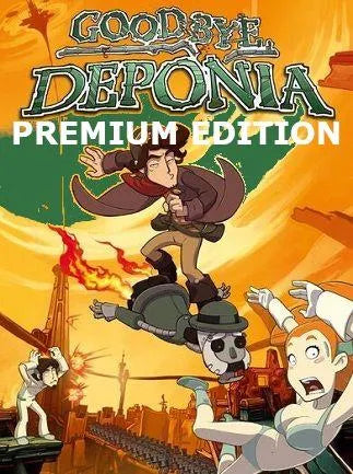 Goodbye Deponia Premium Cover Image Steam