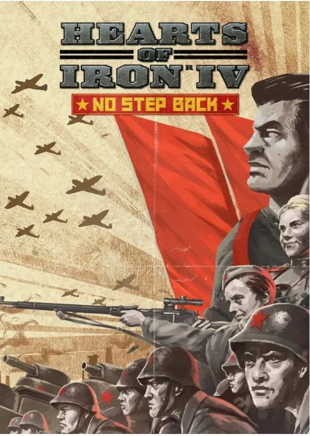 Hearts of Iron IV - No Step Back DLC Cover Image Steam