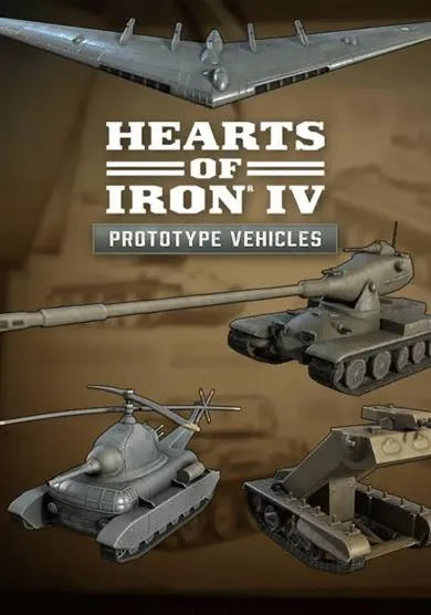 Hearts of Iron IV - Prototype Vehicles DLC Cover Image Steam